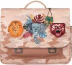 Jeune Premier Servietă școlară It Bag Midi Wildlife Jeune Premier design ergonomic de lux 30*38 cm (JPITD22192)