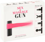 You2Toys Gun - masszírozó vibrátor szett (pink-fekete) - szexshop