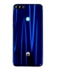 Huawei Y7 2018, Y7 Prime 2018 akkufedél (hátlap) kamera lencsével kék, gyári