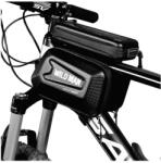 Silverline Wild Man Vízálló Vázra Rögzíthető + Táska telefon tartó motorra / kerékpárra / biciklire / elektromos rollerra Fekete