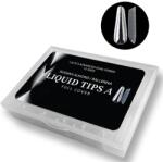 Liquid Clic Tipsuri Unghii Reutilizabile Smart Forms Liquid Tips Set 120 Buc, 12 Marimi, Tip Balerina