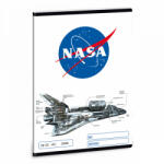Ars Una NASA tűzött füzet A/5, 32 lap sima, fehér