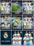 Eurocom Real Madrid füzet A/4, sima 54 lap, 80g, többféle minta