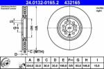ATE Disc frana ATE 24.0132-0165.2 (24.0132-0165.2)
