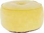 TEMPO KONDELA Puff, anyag sárga, KEREM