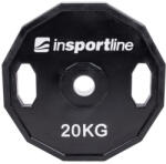 inSPORTline Greutate cauciucata 20kg 51mm inSPORTline Ruberton (15900)