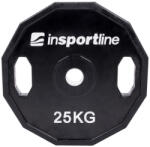 inSPORTline Greutate cauciucata 25kg 31mm inSPORTline Ruberton (15894)