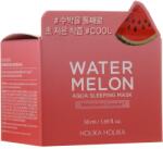 Holika Holika Mască de față hidratantă cu extract de pepene verde, de noapte - Holika Holika Watermelon Aqua Sleeping Mask 50 ml Masca de fata
