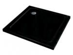 Mexen Slim zuhanytálca 90x90 cm + szifon - fekete (40709090)