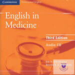  English in Medicine Audio CD A Course in Communication Skills