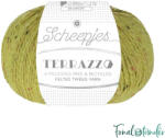 Scheepjes Terrazzo 706 Paglia - sárgás zöld gyapjú fonal