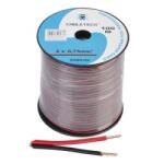Cabletech Cablu Difuzor Cca 2x0.75mm Rosu/negru 100m (kab0390)