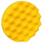 BOLL Burete gofrat polish abraziv spre mediu, 150mm, 25mm grosime, galben BOLL (0030118)