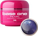 Base one Gel UV color Base One, 5 g, Pearl, midnight violet 08 (08PN100505-PE)