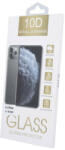 realme C21Y / C25 / C25Y előlapi üvegfólia, fekete, full coverage, 9H, 10D - gsmlive