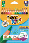 BIC Creioane colorate BIC Evolution Triunghiulare, 12 buc/set (BC829735)
