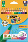 BIC Set 12 creioane colorate groase triunghiulare BIC Kids Evolution (BC829735)