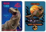 Luna Jurassic World T-Rex spirálos jegyzetfüzet kétféle változatban (000570783) - jatekshop