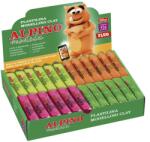 ALPINO Display plastilina fluorescenta, 24 x 50gr. /display, ALPINO - 6 culori asortate (MS-DP000915FL) - officeclass