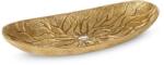 Eurofirany Kiara dekoratív tál domború mintával Arany 38x18x6 cm