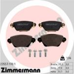 ZIMMERMANN set placute frana, frana disc ZIMMERMANN 23557.170. 1 (23557.170.1)