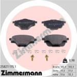 ZIMMERMANN set placute frana, frana disc ZIMMERMANN 25827.175. 1 (25827.175.1)