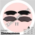 ZIMMERMANN set placute frana, frana disc ZIMMERMANN 23434.185. 1 (23434.185.1)
