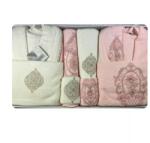  Set 10 piese Matrimoniale din Bumbac 100%- SET1058 Prosop