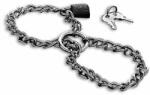 METAL HARD steel chain cuffs