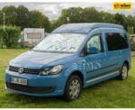 Reimo Термо защитен сенник за VW Caddy - 3 части за модел след 2009г (37226)