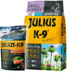 Julius-K9 GF Utility Dog Hypoallergen Puppy Bárány 3kg +Ajándék Lazac 340g