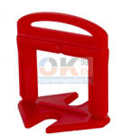 RUBI ÉKES burkolat és lapszintező, TALP elem 100 db, 3mm fuga, 6-15 mm laphoz (ru2866a) (ru2866a)
