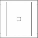  Hager Quadro+ UC271 800-1600A terheléskapcsoló beépítő készlet, 600mm magás, 900mm széles Quadro+ szekrényekhez, II. é. v. osztály, Quadro (Hager UC271) (UC271)