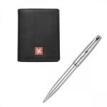 Pierre Cardin Луксозен комплект от калъф за документи и химикал pcs-017