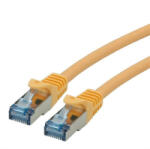 Roline S/FTP, CAT6a, LSOH, patch kábel 15m sárga (21.15. 2828-30)