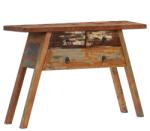 vidaXL Masă consolă, 110 x 30 x 75 cm, lemn masiv reciclat (247577)
