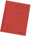 Herlitz Dosar carton color, rosu, cu sina, Herlitz HZ10902476-1 (10902476-1)