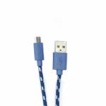 SBOX USB A -Micro USB kábel - 1M, kék