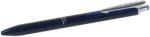 Zebra Zselés toll 0, 5mm, kék fém test, Zebra Grand Sarasa, írásszín kék (31903) - web24
