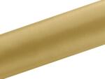 PartyDeco Saten auriu 16 cm x 9 m