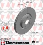 ZIMMERMANN Disc frana ZIMMERMANN COAT Z 250.1372. 20 (250.1372.20)