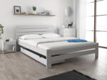  PARIS magasított ágy 120 x 200 cm, fehér Ágyrács: Léces ágyrács, Matrac: Coco Maxi 20 cm matrac