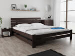  PARIS magasított ágy 180x200 cm, diófa Ágyrács: Lamellás ágyrács, Matrac: Deluxe 10 cm matrac