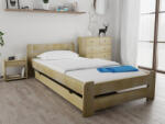 Laura ágy 80x200, fenyőfa Ágyrács: Lamellás ágyrács, Matrac: Deluxe 10 cm matrac
