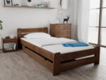  Laura ágy 80x200, tölgyfa Ágyrács: Léces ágyrács, Matrac: Deluxe 10 cm matrac