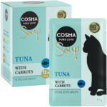 Cosma 12x40g Cosma Soup nedves macskatáp-Tonhal & sárgarépa