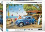 EUROGRAPHICS 1000 db-os puzzle - Volkswagen Beetle Surf Shack (6000-5683) (6000-5683)
