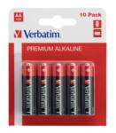 Verbatim BATERIE VERBATIM AA (R6), 1.5V alcalina, 10 buc. , 49875 (49875) Baterii de unica folosinta