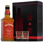 Jack Daniel's Tennessee Fire + 2 pohárral 35% 0, 7L ajándékcsomagolás 2 pohárral