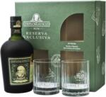 Diplomático Reserva Exclusiva 12YO + 2 pohárral 40% 0, 7L ajándékcsomagolás 2 pohárral